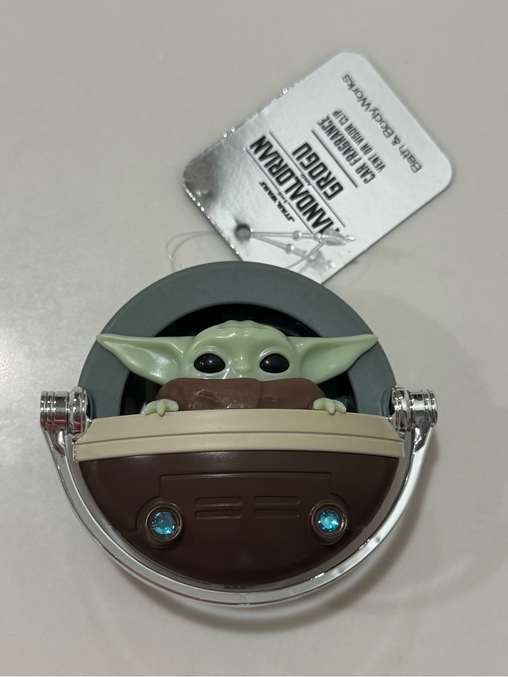 Bath & Body Works Star Wars Mandalorian GROGU Vent Clip Car Fragrance Holder NEW